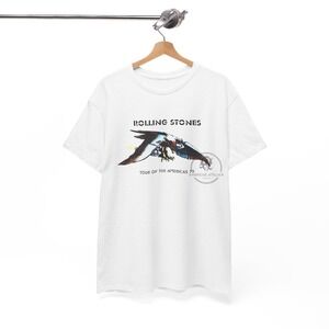 T-Shirt 70s Rolling Stones Tour Of The Americas 1975